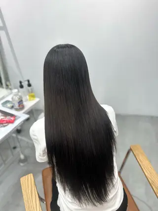 ロング 髪質改善透明感カラー 🤍Nanakoのヘアスタイル