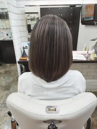 セミロング カラー sepiage trois所属・酒井 亜希のヘアスタイル