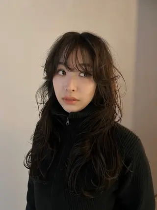 ロング kos所属・ムロ 二子玉川駅のヘアスタイル