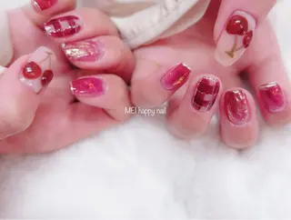 ネイル 北浦和 自爪育成ケアのネイルデザイン