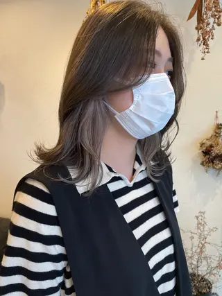 ミディアム カラー m ā l o.🌷 サカモトマイコのヘアスタイル