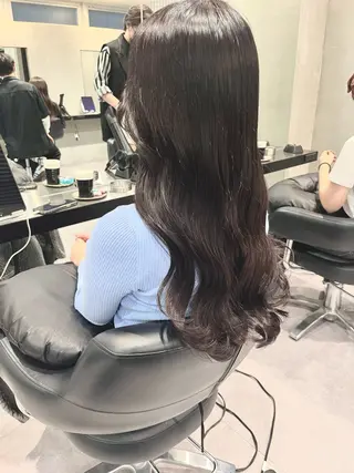 ロング カラー パーマ 🌈艶髪/髪質改善 新宿itouのヘアスタイル