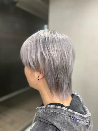 カラー メンズ ブリーチなし透明感 カラー✨横山 佳希のヘアスタイル