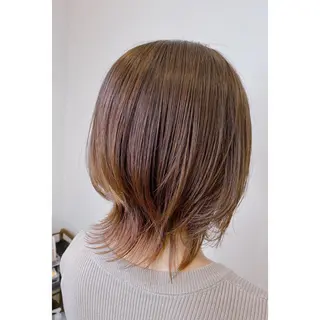 ミディアム カラー オーガニックカラー/ 髪質改善/暗髪/ボブのその他イメージ