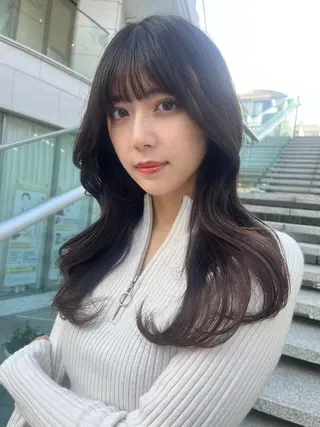 カラー 愛され抜け感ヘア 💘仙台美容室のヘアスタイル