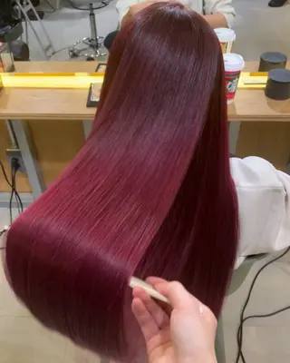 ロング カラー 髪質改善/美髪/矯正 専門【西梅田】ぺーのヘアスタイル