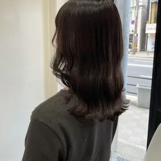 セミロング カラー ⌇ROMEO京橋店⌇ 鎌谷明星🪷のヘアスタイル