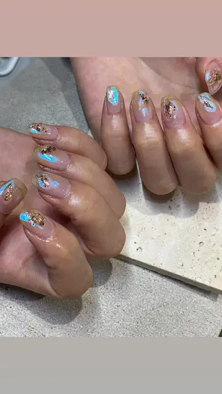 ミディアム m kaori𓃟のネイルデザイン