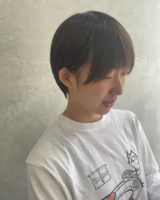 ショート MaisonHALU 松浦光咲のヘアスタイル