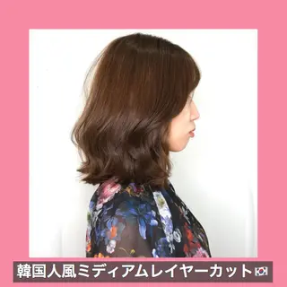 ミディアム サロウィン所属・K-POP好き美容師 🇰🇷Kai.Yのヘアスタイル