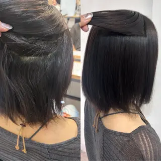 ショート ノボリ モネ ／ Lomaliaのヘアスタイル