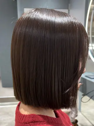 ミディアム カラー 立川/ブリーチ/ 髪質改善/西川翔真のヘアスタイル