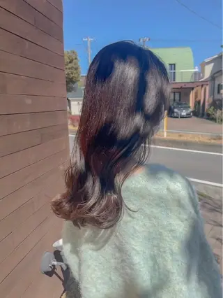 セミロング 綿貫 結香のヘアスタイル