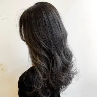 セミロング 【azure横浜】 🧸misaki🌸のヘアスタイル