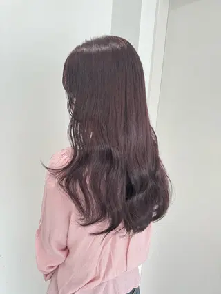 ロング カラー ヘアアレンジ ♥️うる艶暖色 銀座♥️mioのヘアスタイル