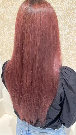 ロング カラー 髪質改善カラー💎 オオネヨシナリのヘアスタイル