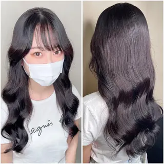 ロング カラー 泉 堅也のヘアスタイル