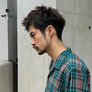 ショート モモセ ユメトのヘアスタイル