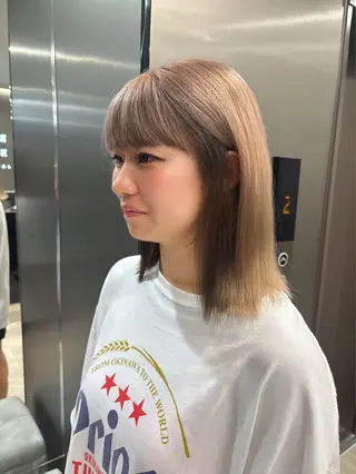 カラー 大森 万紘のヘアスタイル