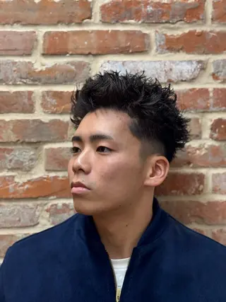 ショート パーマ メンズ Ito Rearuのヘアスタイル