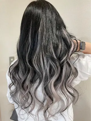 ロング エクステ×ハイトーン 🌈KEISUKEのヘアスタイル