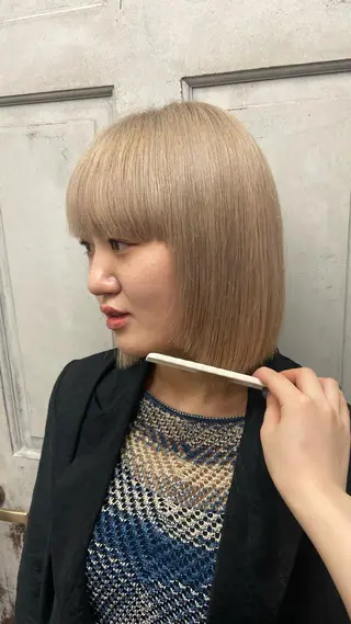 ミディアム 🦭☪️Azumiボ ブ/レイヤー☪️🦭のヘアスタイル