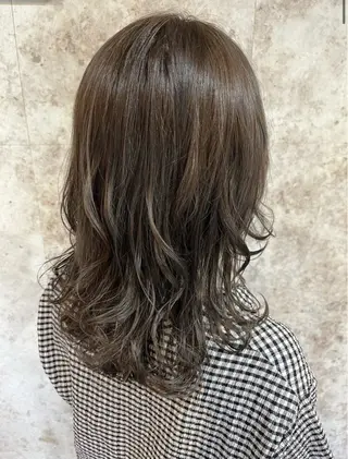 セミロング カラー Ailes hair /菊地穂果のヘアスタイル