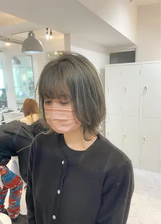 ミディアム 透明感カラー／メンズ 特化kazumaのヘアスタイル