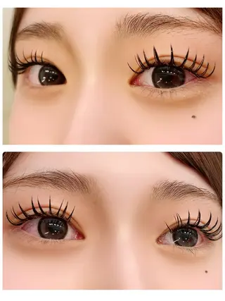 マツエク・マツパ シュガーレイ所属・バインドロック🦋 アンドヘルシーのマツエク・マツパデザイン