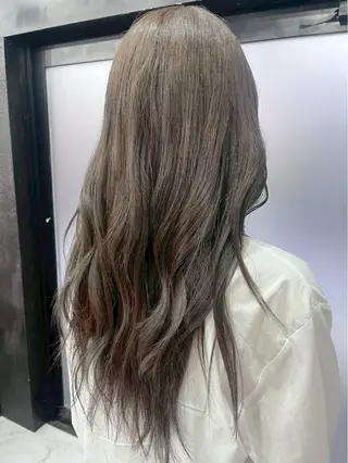 ロング カラー ハイトーン/韓国風/ 艶髪/吉祥寺のヘアスタイル