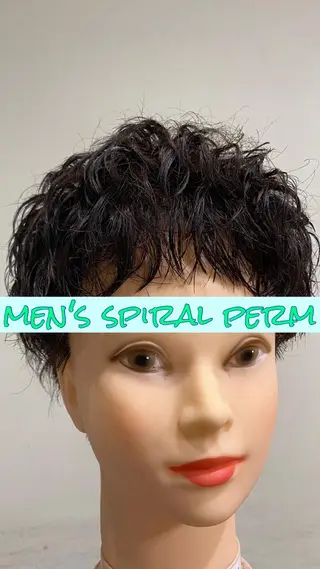 パーマ メンズ メンズブリーチカラー /パーマ ごーた立川のヘアスタイル