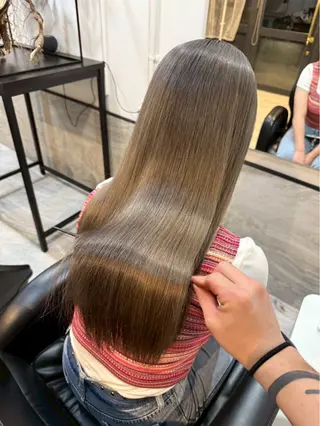 ロング カラー ヘアアレンジ ブリーチ/髪質改善/ メンズ/ KOKIのヘアスタイル