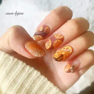 ネイル mon bijou 坪井のネイルデザイン