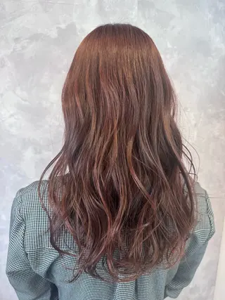 ロング カラー ヒヨシ ルナのヘアスタイル