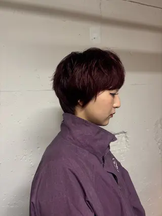 ショート カラー 🩵似合わせカット SEIRA🩵のヘアスタイル