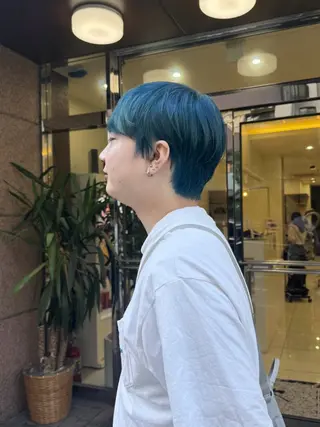ショート カラー メンズ Seeknext // Rukaのヘアスタイル