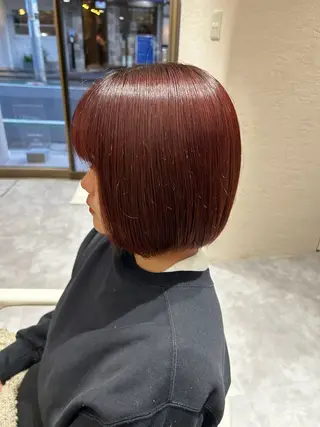 ショート BATON所属・なかじま しほののヘアスタイル