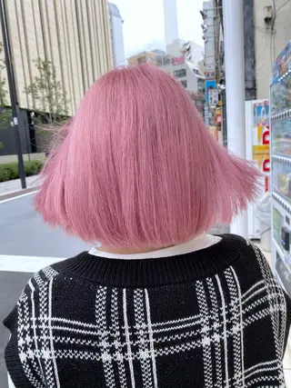 ミディアム カラー 塩川 和弥のヘアスタイル