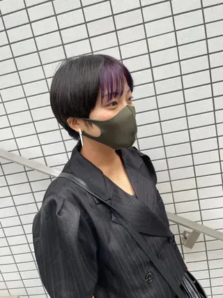 ショート カラー ショートボブ縮毛矯正 髪質改善のプロ山道潤のヘアスタイル