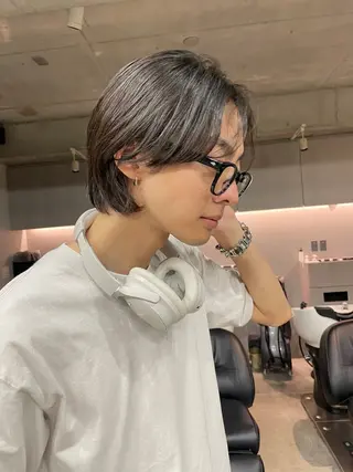 ショート カラー 表参道/赤み無し 透明感 colorのヘアスタイル