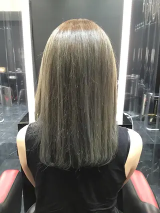 ロング カラー Annon プライベートサロンのヘアスタイル