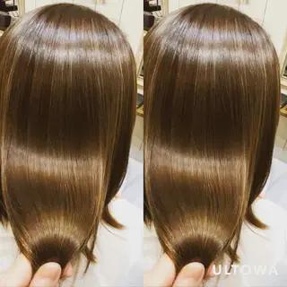 ミディアム 前井 正人のヘアスタイル