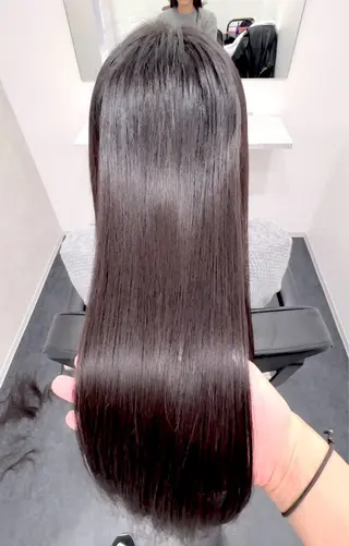 ロング AI KIのヘアスタイル