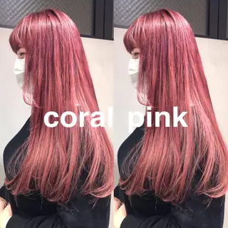 ロング カラー 圧倒的透明感カラー nana🦕のヘアスタイル