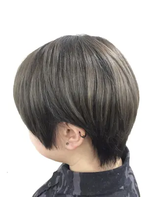 ショート カラー 🌛ダブルカラー 🌜SAYAKAのヘアスタイル