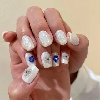 ネイル 新井 ひなののネイルデザイン