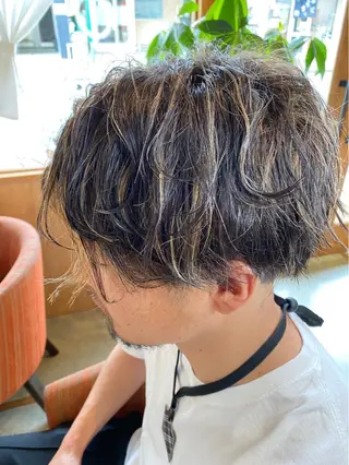 ショート メンズ chill out 南塚口本店のヘアスタイル