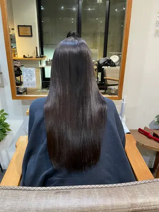 ロング 脇 麻紘のヘアスタイル