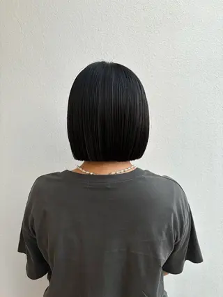 ミディアム カラー パライソ南公園店 神津 由依のヘアスタイル