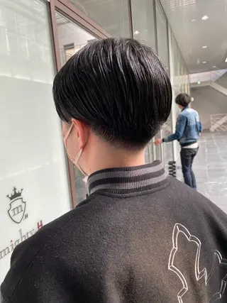 メンズ 栄　mighty by H所属・不破一輝/栄/矢場町 ボブ/レイヤー/艶髪のヘアスタイル